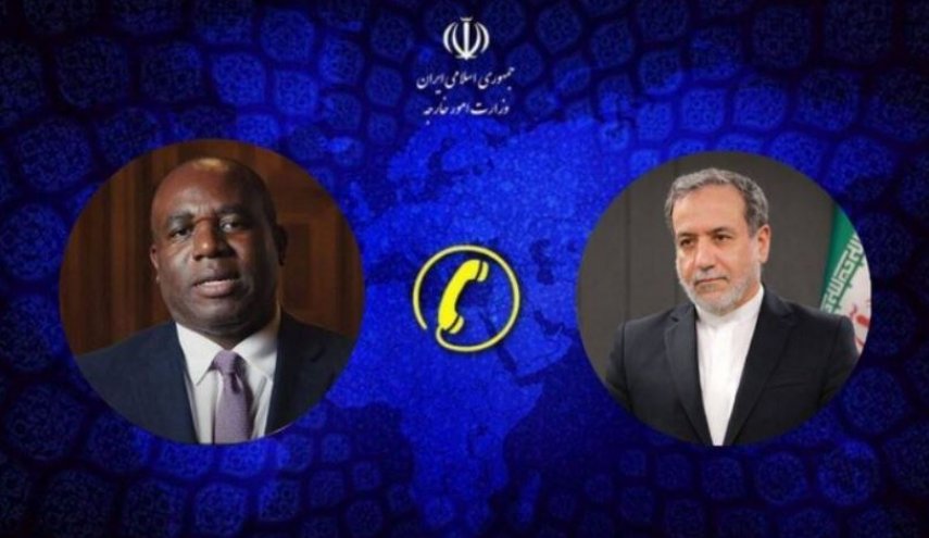 عراقجي يتلقى اتصالا من نظيره البريطاني.. ماذا دار بينهما؟
