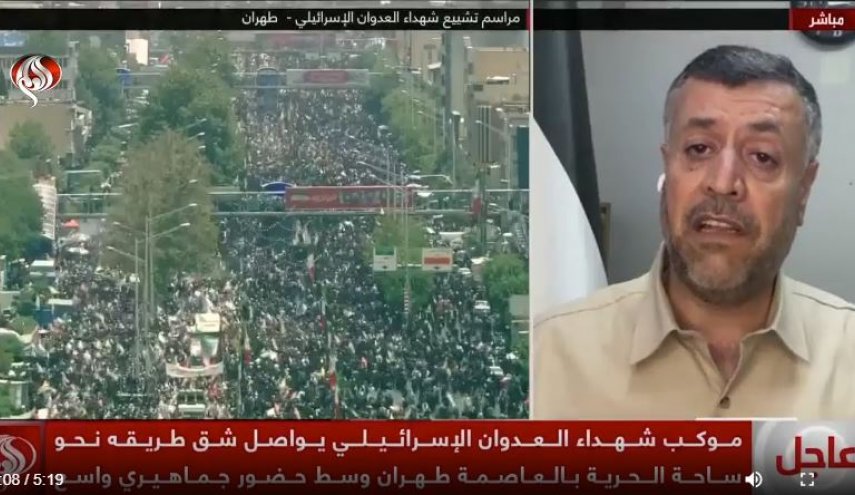 حماس: مراسم تشییع شهدا در تهران جلوه وحدت ایران و مقاومت است