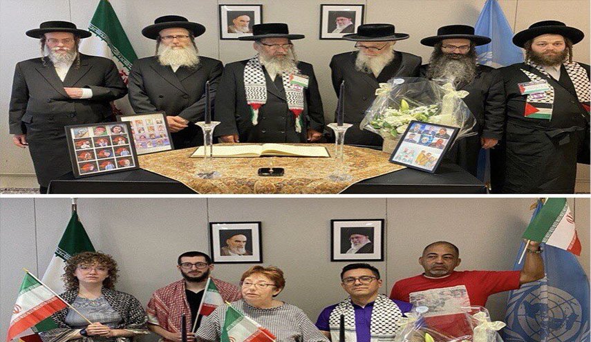 ممثلو دول العالم بالأمم المتحدة يُحيُّون شهداء العدوان الصهيوني على ايران