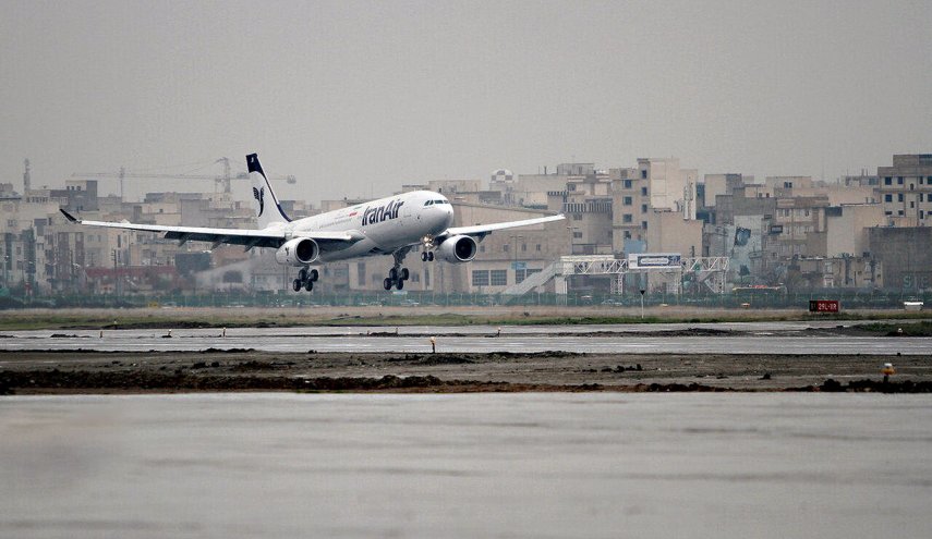 اعادة عمل مطارات ايران امام الرحلات الداخلية والدولية