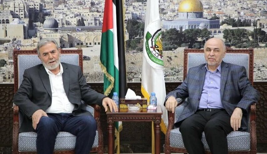 دیدار رهبران جنبش‌های حماس و جهاد اسلامی فلسطین در دوحه