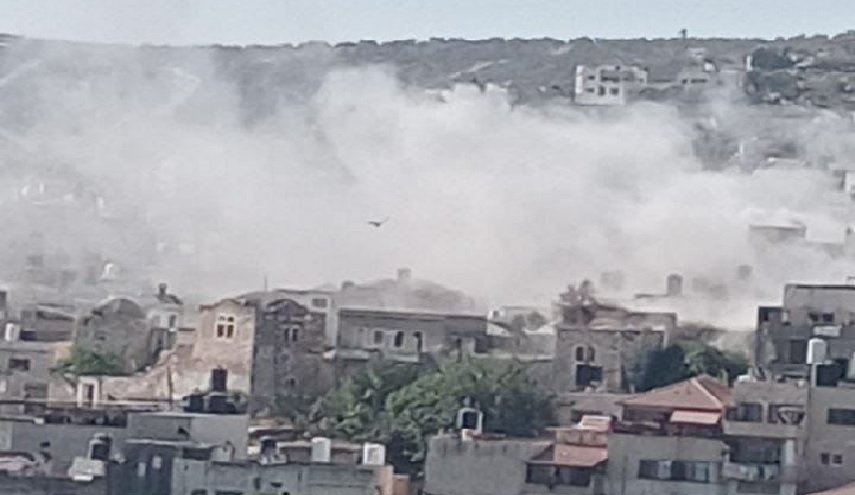 الاحتلال يفجّر منزلي الشهيدين لحلوح ونزال في بلدة قباطية
