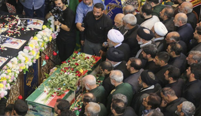 تشييع رسمي وشعبي مهيب للشهيد اللواء غيب برور في شيراز