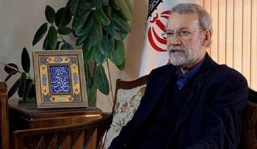 أول تصریح لعلي لاریجاني بعد تعیینه أمینا للمجلس الأعلى للأمن القومي الإیراني