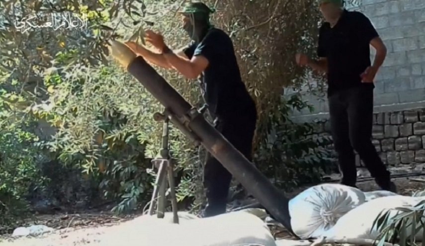 المقاومة تستهدف تجمعا لجنود الاحتلال بقذائف الهاون شرق غزة