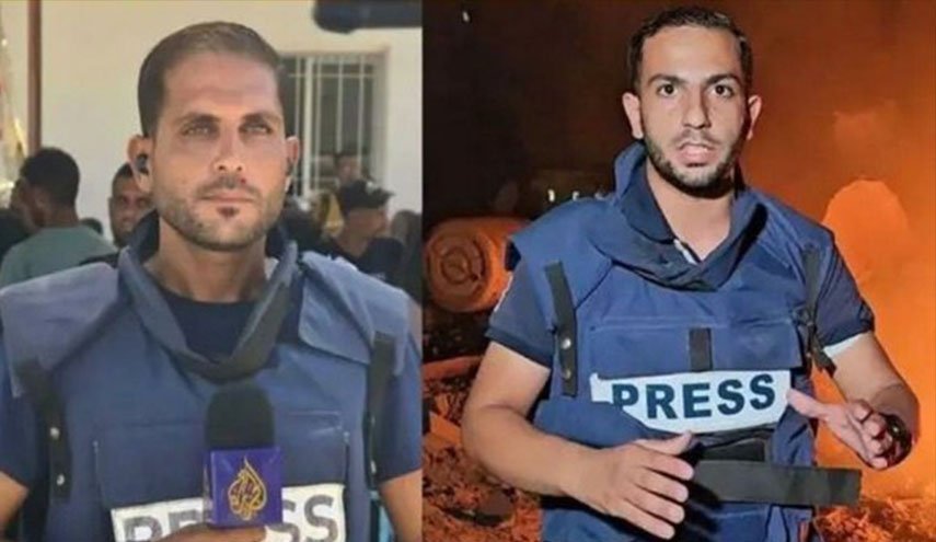 استشهاد مراسلَي الجزيرة 