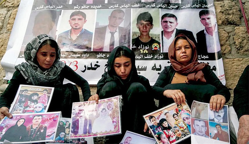 بالصور.. طب الموصل يستلم رفات 22 إيزيديا ضحايا داعش الارهابية