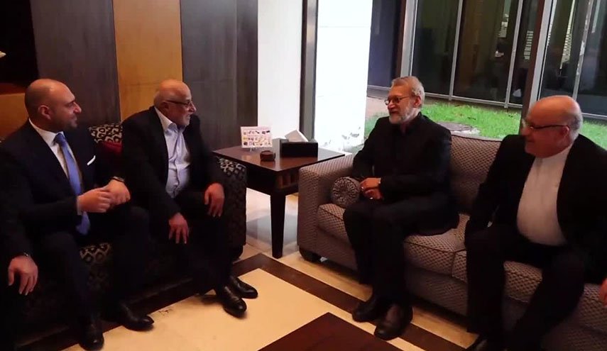 امين المجلس الاعلى للأمن القومي الايراني يصل بيروت + فيديو