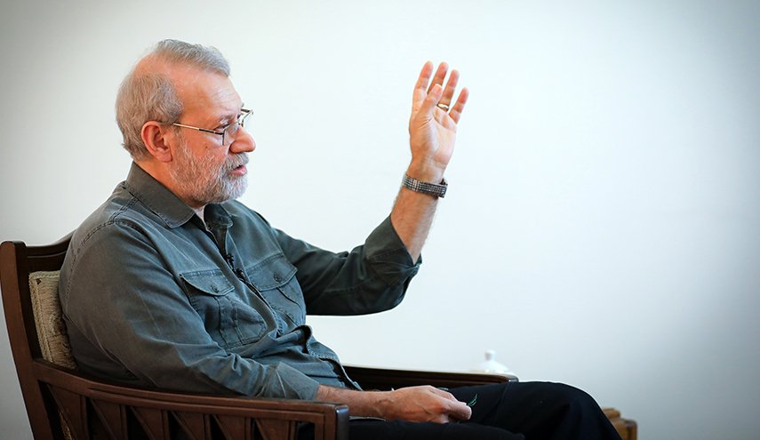 لاريجاني: الإيرانيون لن يستسلموا