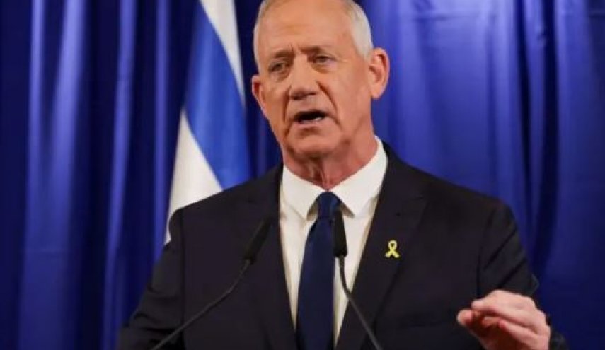 گانتس، با درخواست تشکیل کابینه وحدت، از نتانیاهو خواست استعفا کند