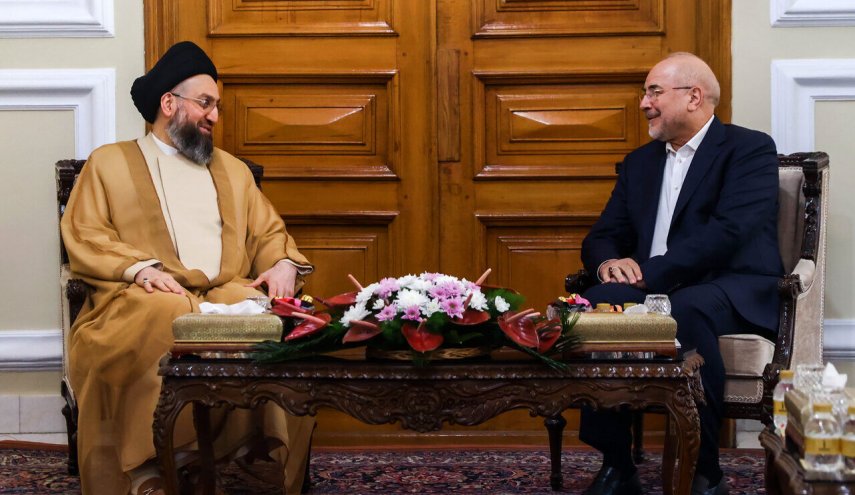 قاليباف يؤكد أهمية تعزيز العلاقات التجارية بين إيران والعراق