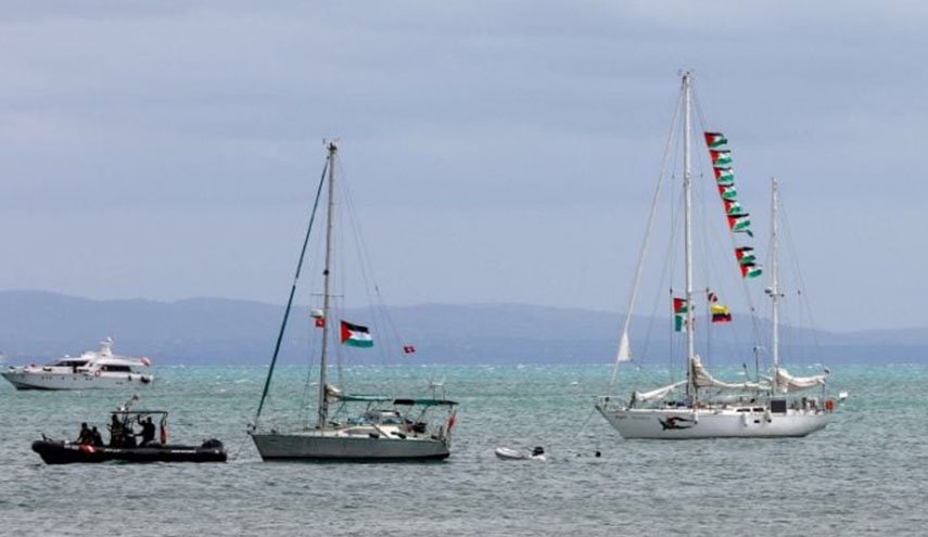 أسطول الصمود يقصد بنزرت تمهيدا للتوجه إلى غزة الجمعة