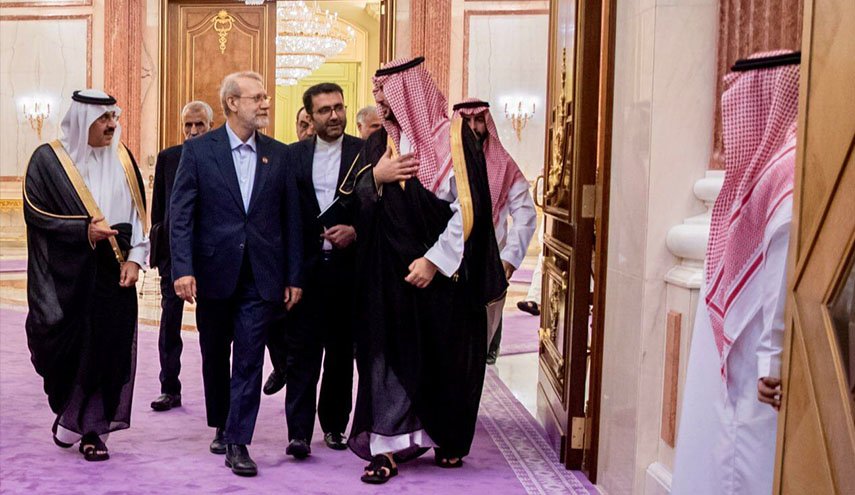 لاريجاني: التعاون الاقتصادي والأمني ‌‌بين إيران والسعودية سيتوسع بشكل أكثر تنظيما