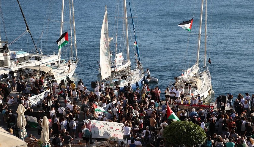 تحرك بحري دولي جديد باتجاه غزة في محاولة لكسر الحصار
