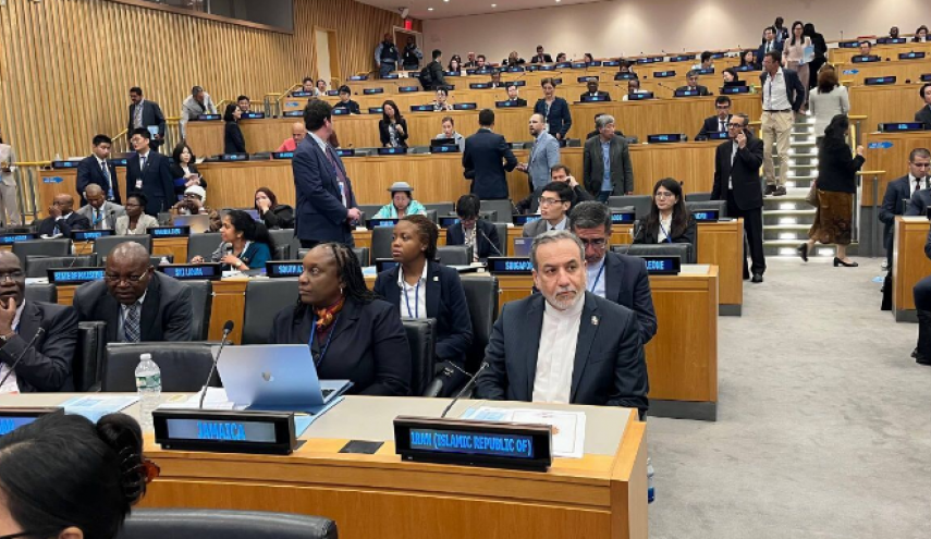 برگزاری نشست ابتکار توسعه جهانی در نیویورک با حضور و سخنرانی عراقچی