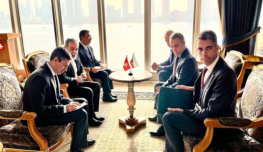 عراقجي يلتقي وزير الخارجية السويسري