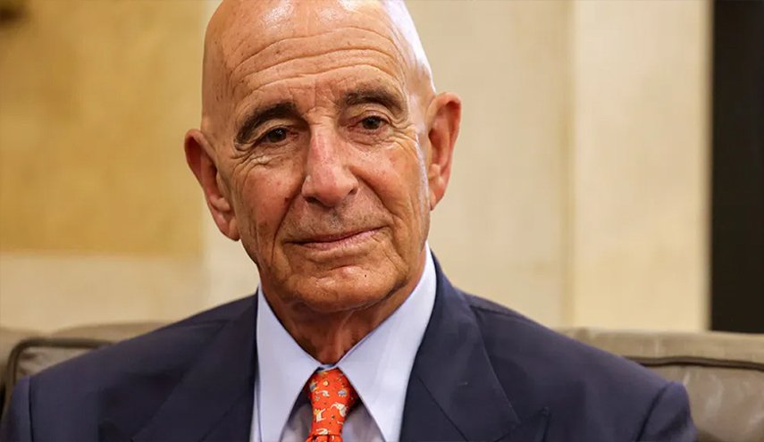 توم براك: سوريا و'إسرائيل' تقتربان من اتفاق 'خفض التصعيد'