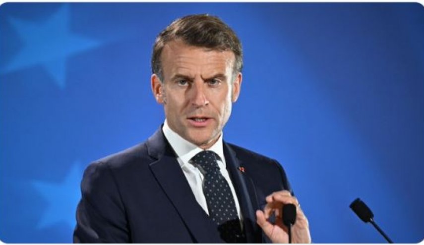 مکرون: جنگ غزه غیرنظامیان را می‌کشد، حماس را نابود نمی‌کند