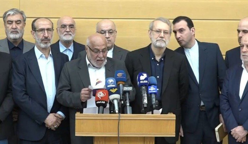 هذا أبرز ما قاله لاريجاني لدى وصوله الى لبنان 