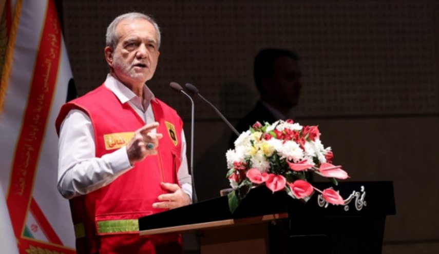 بزشكيان: يفرضون العقوبات علينا لاننا لن نخضع لهم