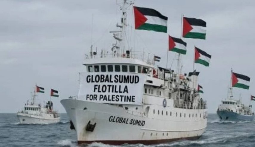 'أسطول الصمود' يقترب من منطقة اعتراض الاحتلال وسط تأهب تل أبيب