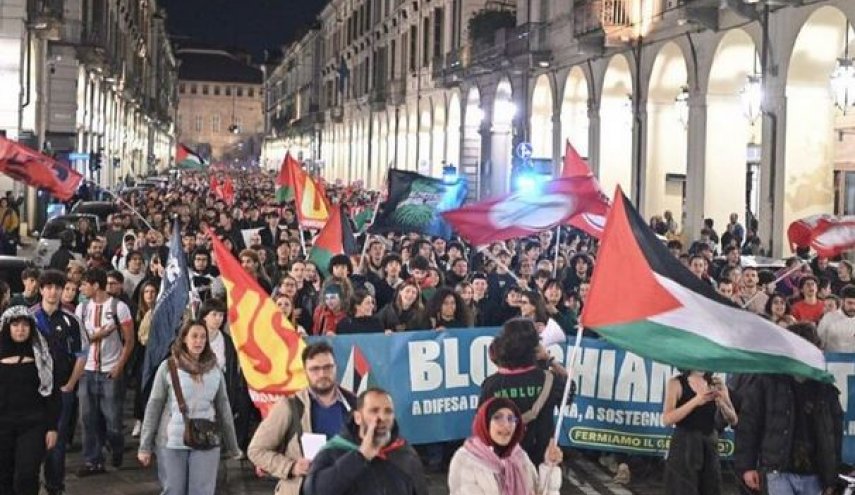 تظاهرات گسترده در اروپا در اعتراض به حمله اسرائیل به ناوگان «صمود»