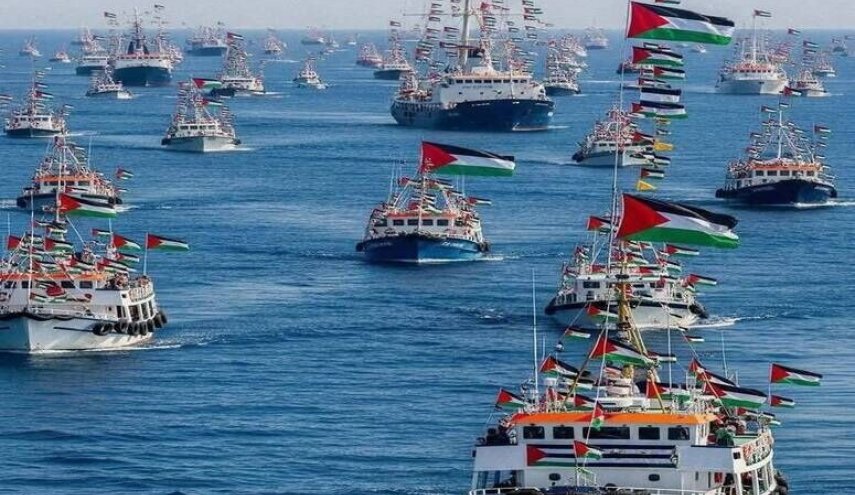 ابراز نگرانی انگلیس از توقیف ناوگان الصمود توسط اسرائیل