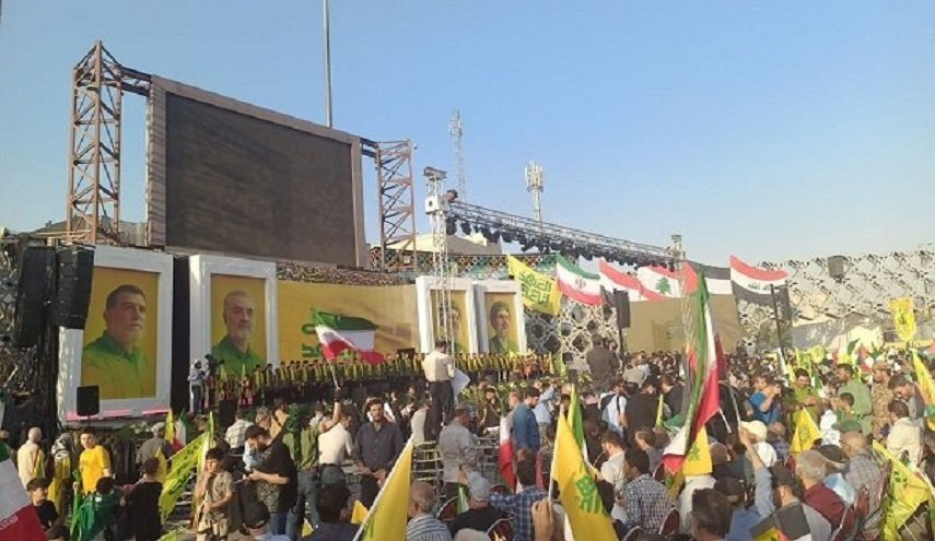 طهران.. إنطلاق فعاليات الذكرى السنوية الأولى للأمينين العامين لحزب الله
