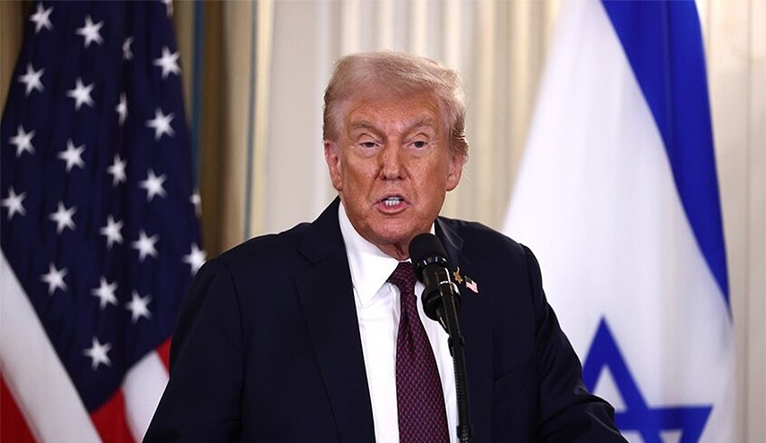 ترامب ينشر خريطة الانسحاب التكتيكي الإسرائيلي من غزة (بالصورة)