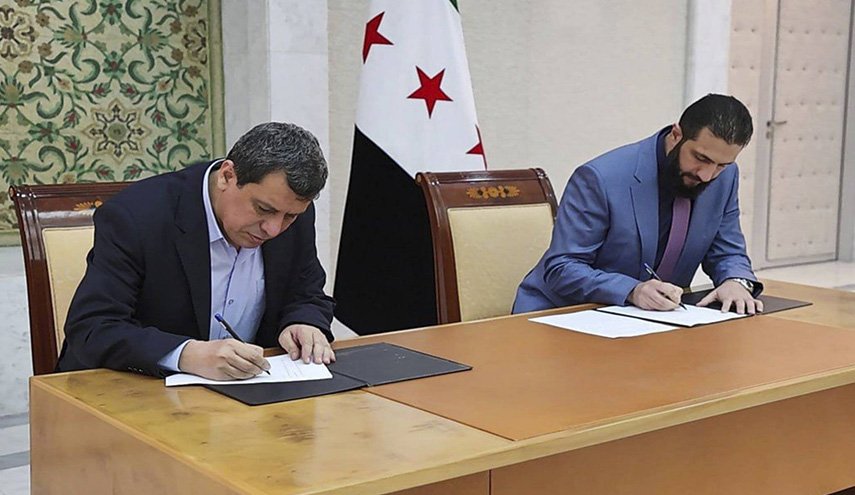 حكومة الجولاني تعلن الاتفاق لوقف اطلاق النار مع 'قسد'