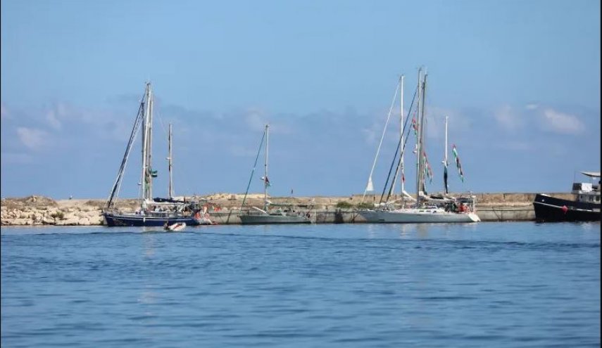 ده‌ها کشتی دیگر در راه غزه، راه کاروان صمود ادامه دارد
