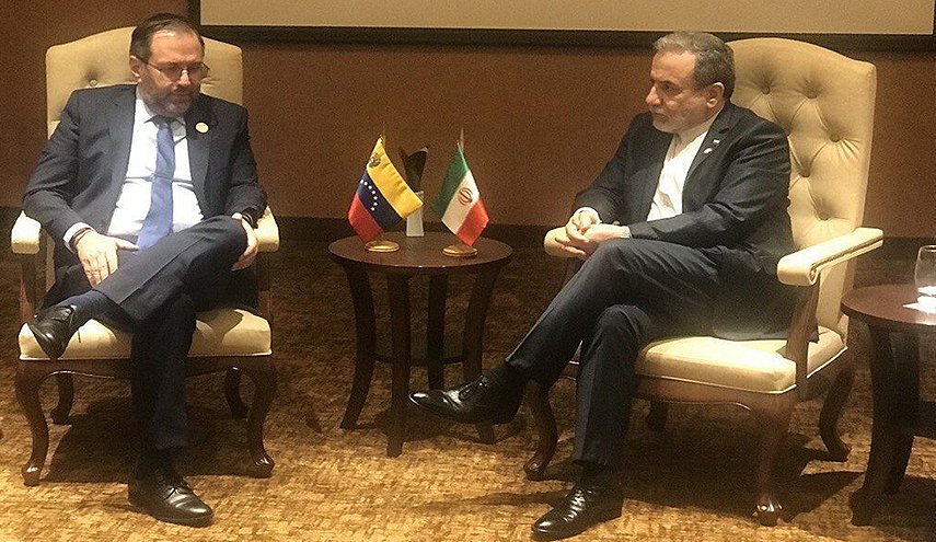 وزيرا خارجية إيران وفنزويلا يدينان الإجراءات الأمريكية غير القانونية