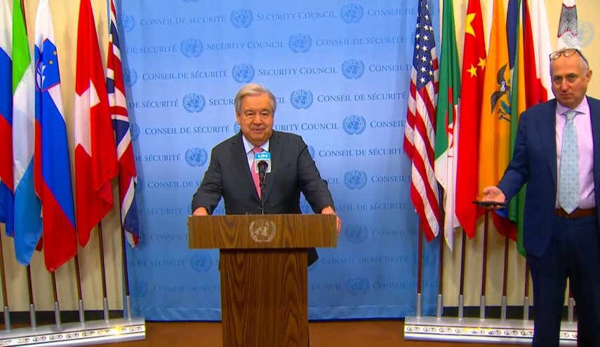 واکنش تند دبیرکل سازمان ملل به حملات اسرائیل به غزه
