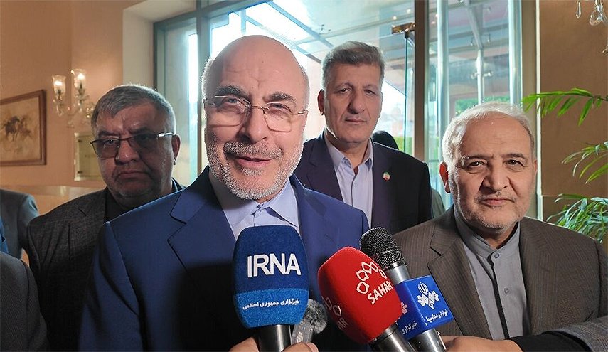 قالیباف يؤكد أهمية تنفيذ واستكمال الاتفاقات بين إيران وباكستان