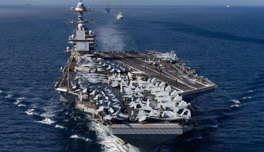 أكبر حاملة طائرات أمريكية تصل قبالة سواحل أمريكا اللاتينية