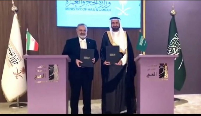 رئيس منظمة الحج الايرانية يسلم رسالة بزشكيان لولي العهد السعودي