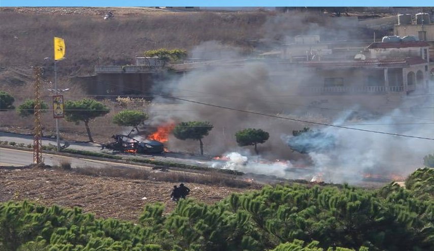 اعتداء إسرائيلي جديد على لبنان.. شهيد بغارة على بنت جبيل
