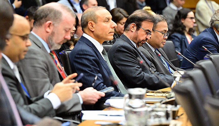 العمل على اصدار بيان مشترك ضد مسودة قرار اميركا والثلاثي الأوروبي