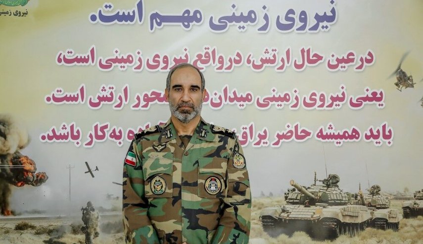 قائد القوة البرية للجيش الإيراني: مستعدون للرد على التهديدات