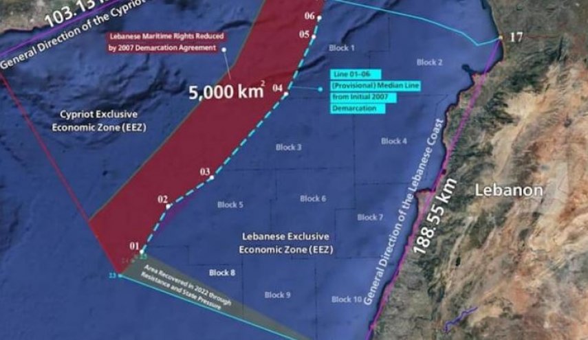 توقيع اتفاقية ترسيم الحدود البحرية بين لبنان وقبرص