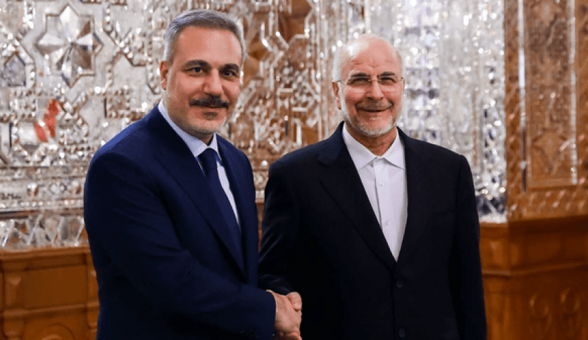 فيدان في لقائه مع قاليباف: إسرائيل هي التهديد الرئيسي للمنطقة
