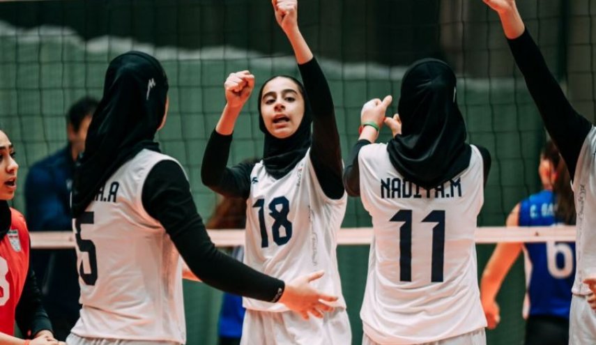 فوز حاسم لمنتخب فتيات إيران فی بطولة العالم للكرة الطائرة