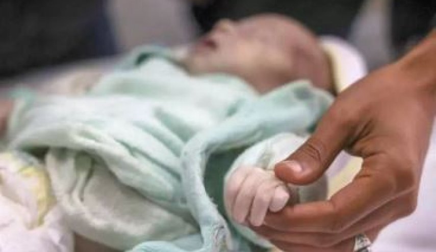 جان باختن یک نوزاد دیگر فلسطینی بر اثر سرمای شدید