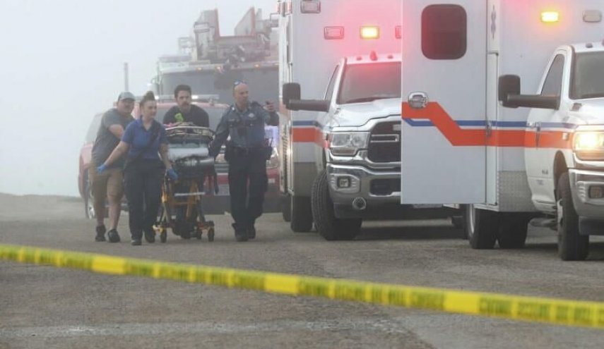 پنج کشته و یک مفقودی بر اثر سقوط هواپیمای نیروی دریایی مکزیک در تگزاس