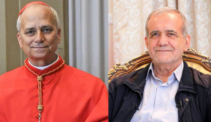 الرئيس الإيراني يهنئ البابا ليو الرابع عشر 