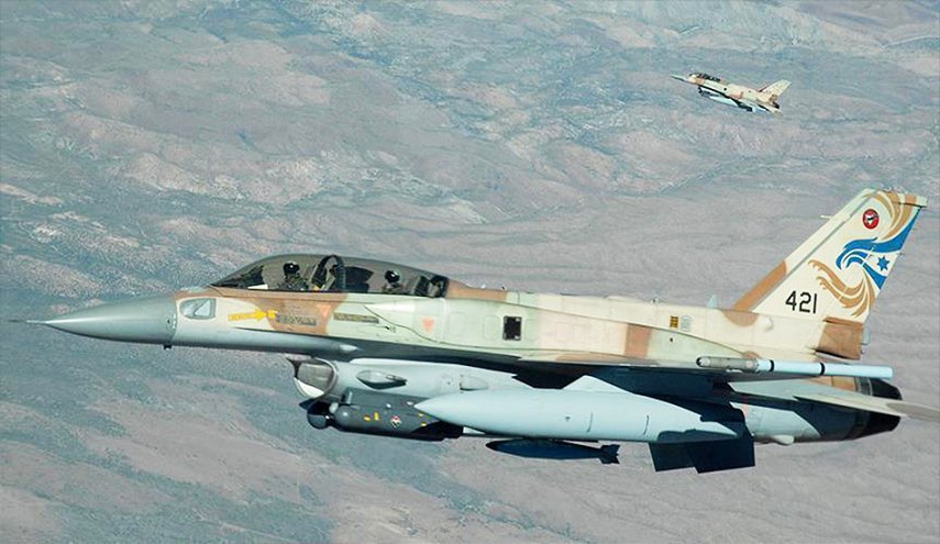 سرب طيران حربي إسرائيلي يحلق بكثافة فوق أجواء دمشق