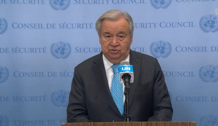 غوتيريش يدين الهجوم الارهابي على مسجد 