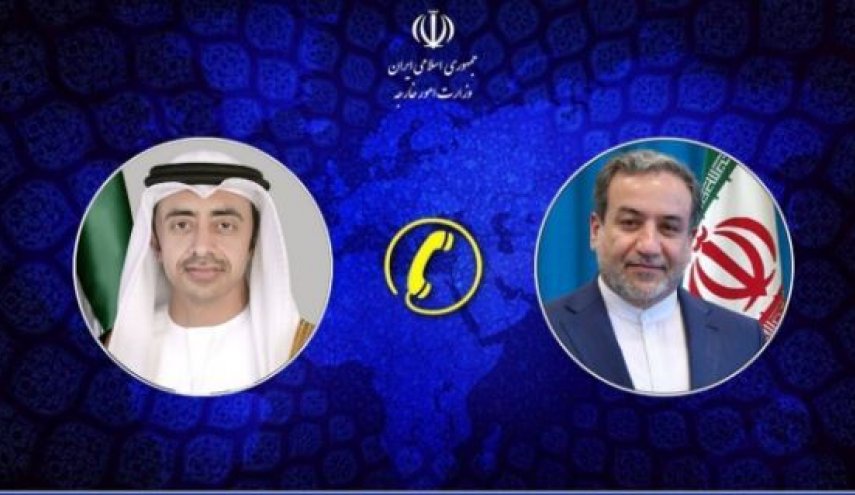 تماس تلفنی وزرای امور خارجه ایران و امارات