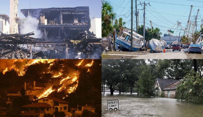 ۲۰۲۵؛ سال فجایای طبیعی پرهزینه در جهان