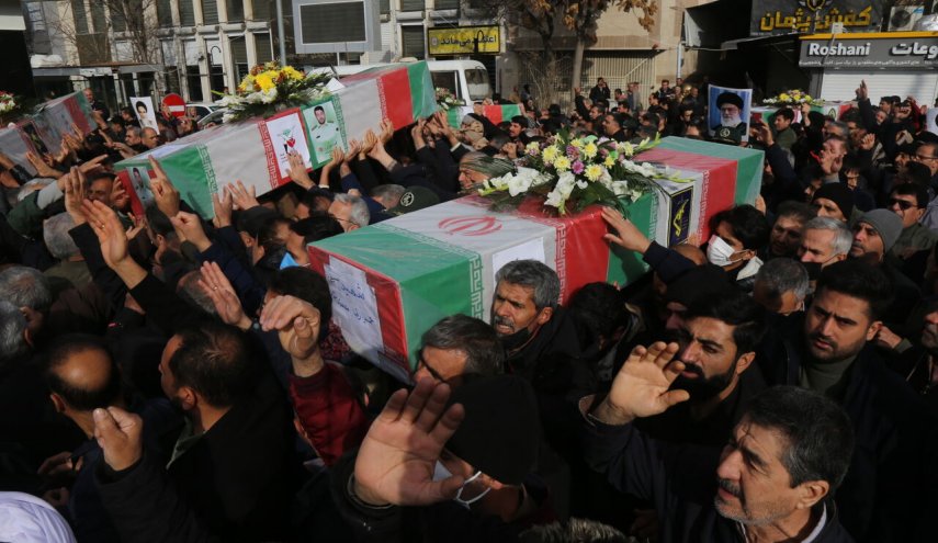 پیکر ۶ شهید مدافع امنیت در بجنورد تشییع شد